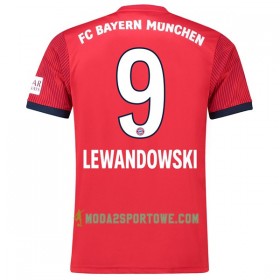 Koszulka Bayern Monachium Lewandowski 9 Domowe Stroje Piłkarskie 2018/19 Krótki Rękaw